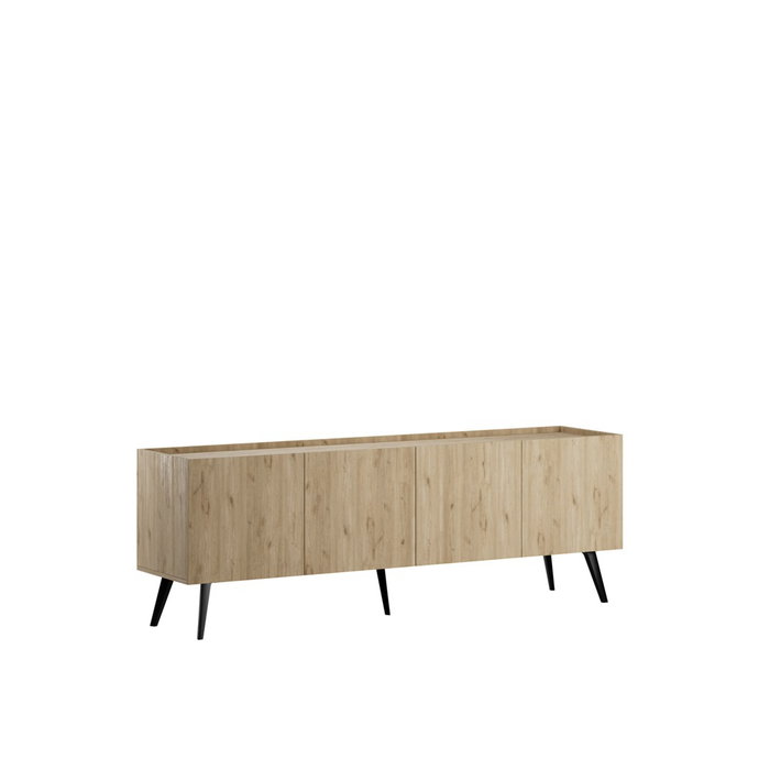 Hanah Home Tvc-740-Ff-1 Soporte de TV de Roble Hanah Home Tvc-740-Ff-1 Soporte de TV de Roble